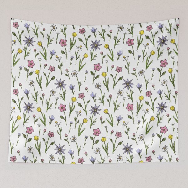 Item preview, Doodle Flowers designed and sold by Kathryn  Grace.