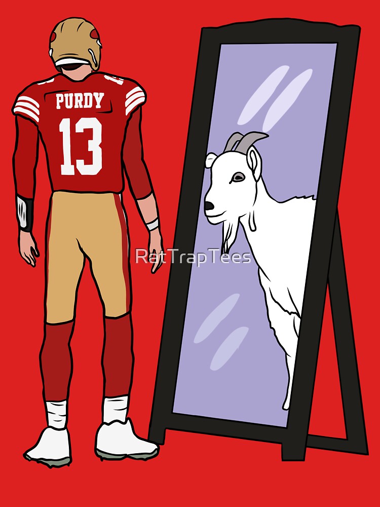 Brock Purdy Mirror GOAT Posters and Art Essential T-Shirt for