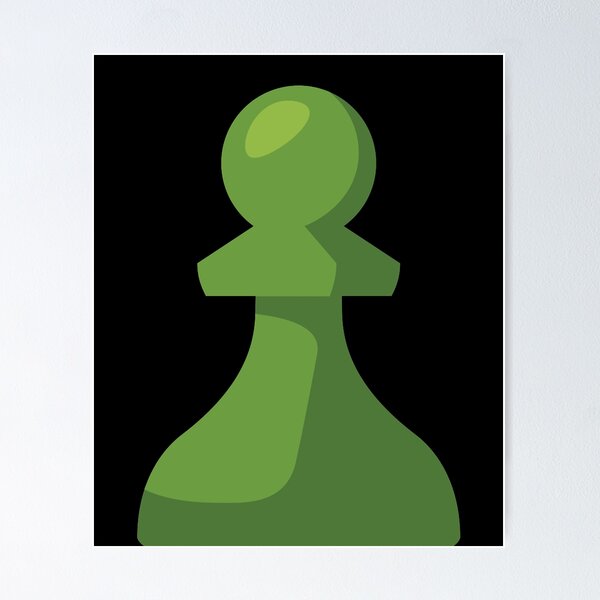 Nerdy Chess Board Chess.com Online Chess Player Strategy Game Geek Stickers  | Poster