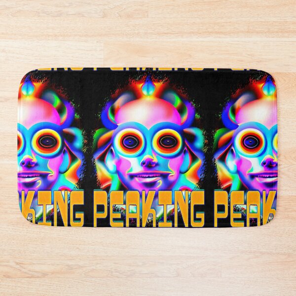 Item preview, Peaking - Captioned (2)- Trippy Psychedelic Art designed and sold by TheThirdEye.