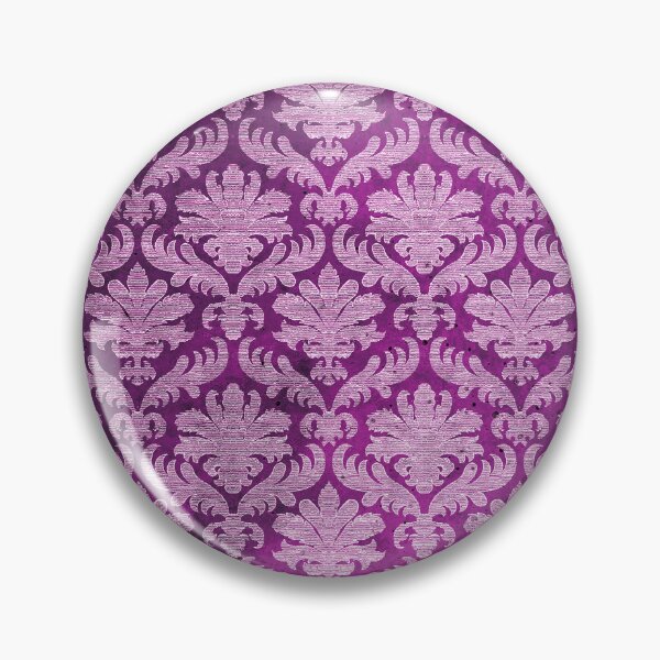 Item preview, Antique Plum-Purple Vintage Nostalgic Wallpaper Pattern Art designed and sold by DEC02.