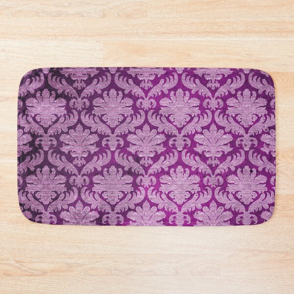 Item preview, Antique Plum-Purple Vintage Nostalgic Wallpaper Pattern Art designed and sold by DEC02.