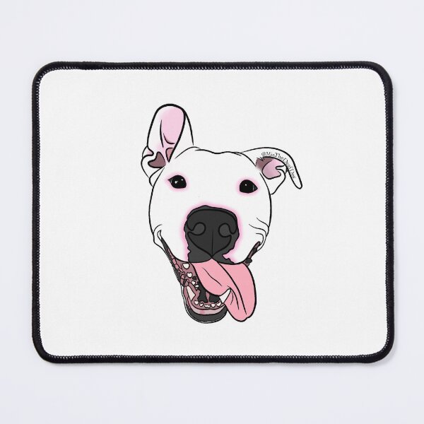 Item preview, Mia The Deaf Dog Tongue Out designed and sold by emilyroberts93.