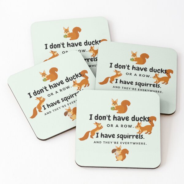 Item preview, I Have Squirrels. And They're Everywhere. designed and sold by UnicornsNFarts.