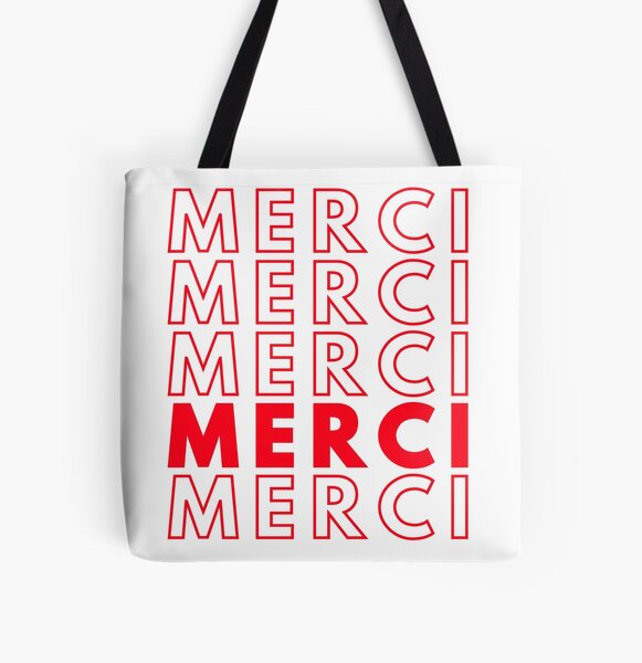 merci Tote Bag for Sale by themartatravels