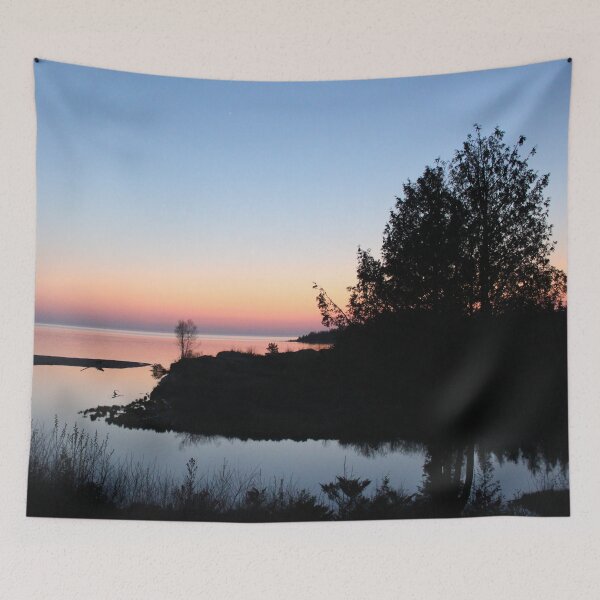 Item preview, Sunset Blue Pink Orange No.1 designed and sold by MaryLinH.