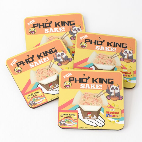 Item preview, Pho King Ramen Noodle Soup, For Pho King Sake designed and sold by It's On Backwards.