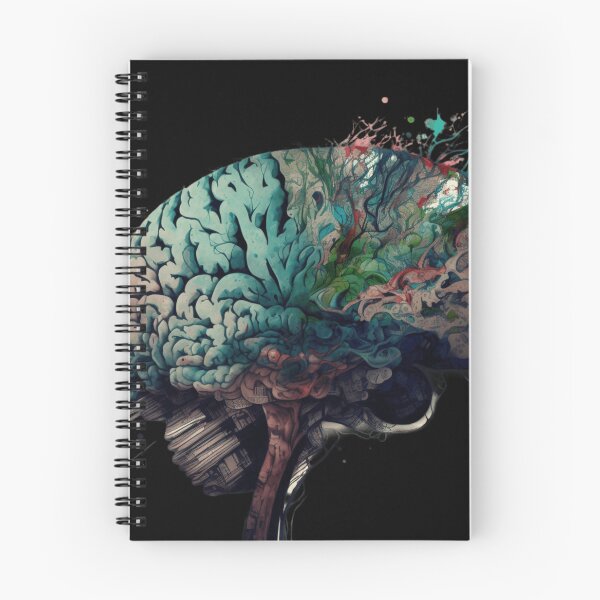 Item preview, colorful brain designed and sold by As Nodt89.