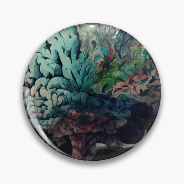 Item preview, colorful brain designed and sold by As Nodt89.