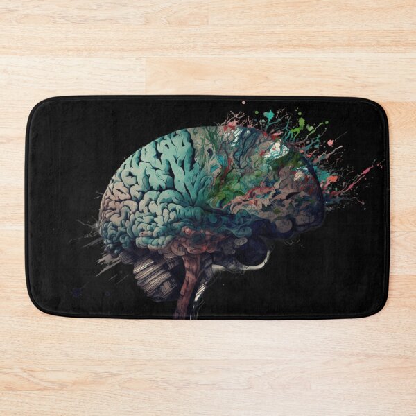 Item preview, colorful brain designed and sold by As Nodt89.