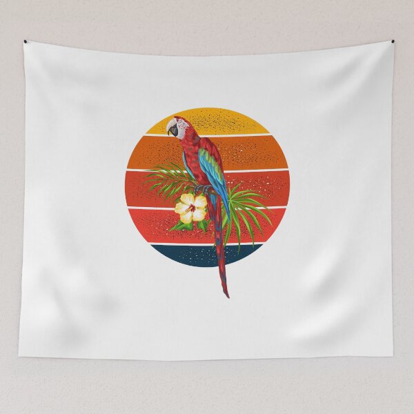 Item preview, Colorful Parrots T-shirt, Parrot Bird Lover Tee designed and sold by Abdo73.