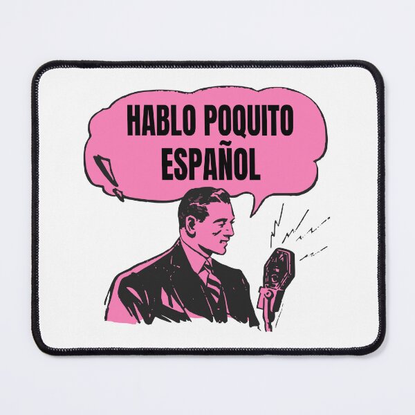 Item preview, Hablo poquito English designed and sold by Ztudio.