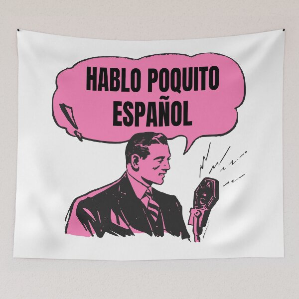 Item preview, Hablo poquito Español designed and sold by Ztudio.