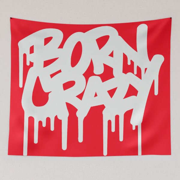 Item preview, Graffiti tag with drips designed and sold by BORNCRAZY.