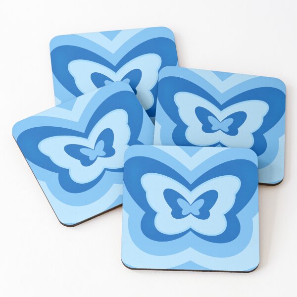 Item preview, Blue Butterfly Pattern designed and sold by twinklestrokes.