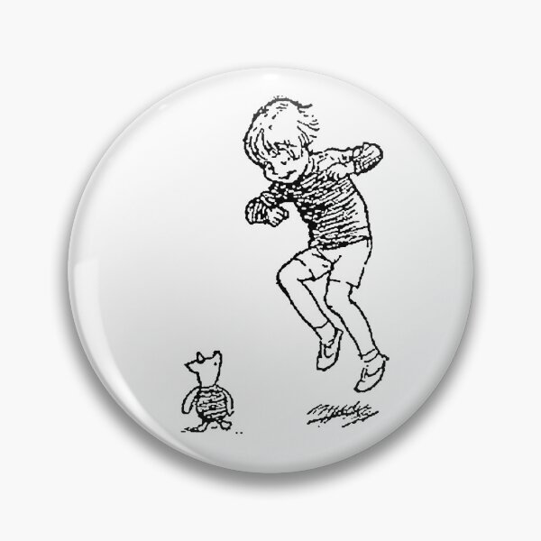 Item preview, Christopher Robin and Piglet designed and sold by Amy Olsen.