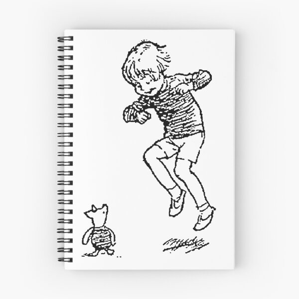 Item preview, Christopher Robin and Piglet designed and sold by Amy Olsen.