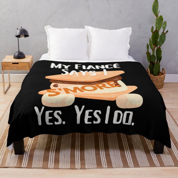 Item preview, My Fiance Says I Snore S'mores Smores Camping Hiking Bonfire designed and sold by OutdoorsZee1.