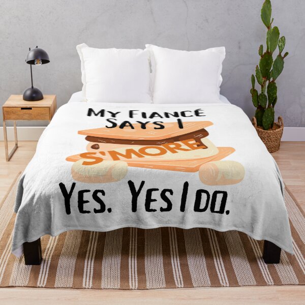 Item preview, My Fiance Says I Snore S'mores Smores Camping Hiking Bonfire designed and sold by OutdoorsZee1.