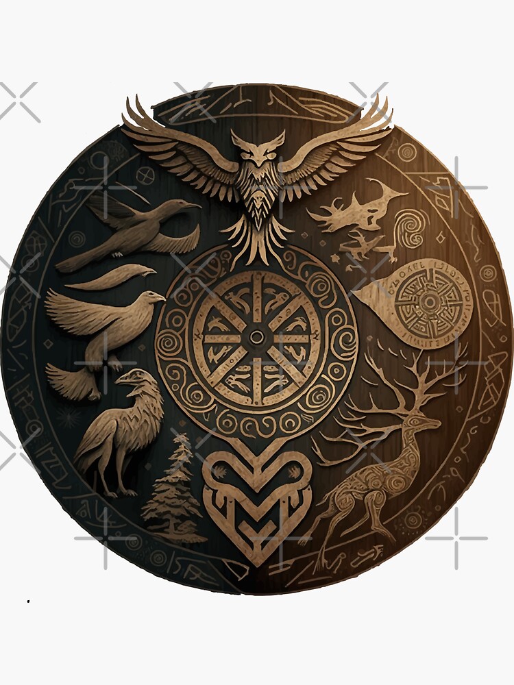 Norse Mythology Mystical Creatures And Symbols Vegvísir