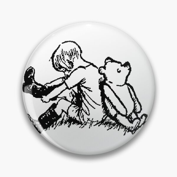 Item preview, Christopher Robin and Winnie the Pooh designed and sold by Amy Olsen.