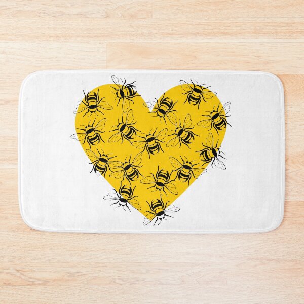 Item preview, Bees heart, Bee love designed and sold by DesignsByMadiha.