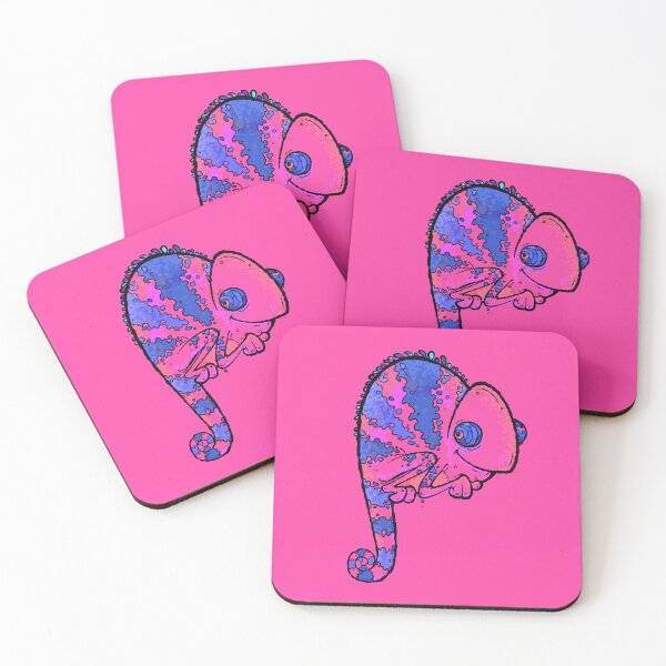 Item preview, Chameleon Collection Stinking Pink designed and sold by BobOstromStudio.