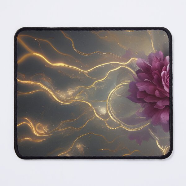 Item preview, Gold streaks into a Pink Flower designed and sold by MIGSZ.