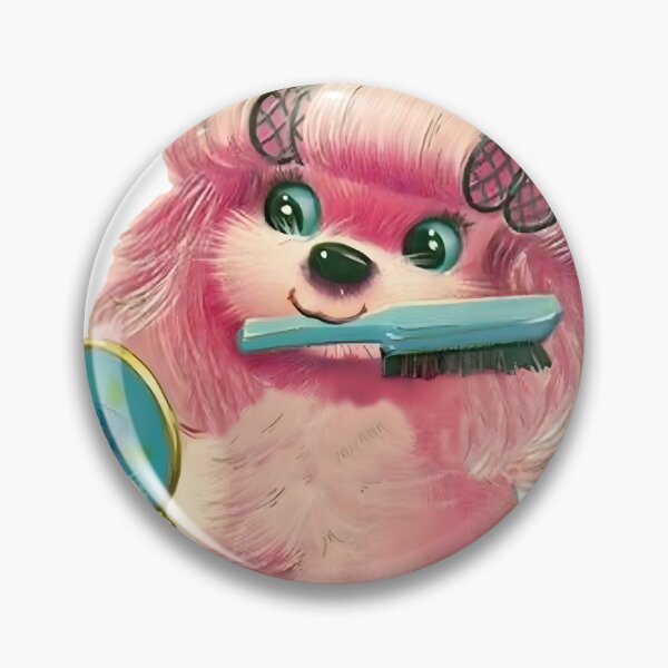 Item preview, Pink Poodle in Curlers designed and sold by funhousejen.