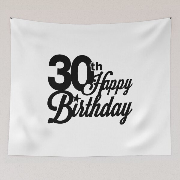 Item preview, 30th Birthday T-Shirt, Birthday T-Shirt, Happy Birthday T-shirt, Birthday Gift, Design for Man and Ladies ,Boy and Girl ,Classic T-Shirt Gift designed and sold by sixday 7day.