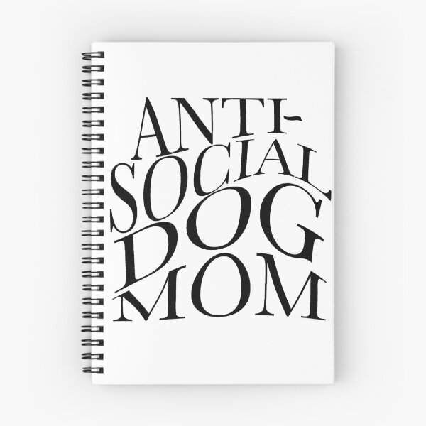 Item preview, Anti-Social Dog Mom designed and sold by emilyroberts93.