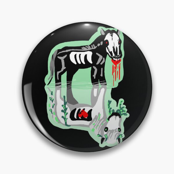 Item preview, Kelpie Buddies (black) brook horse horse monster cryptid legend scary river monster designed and sold by sandpaperdaisy.