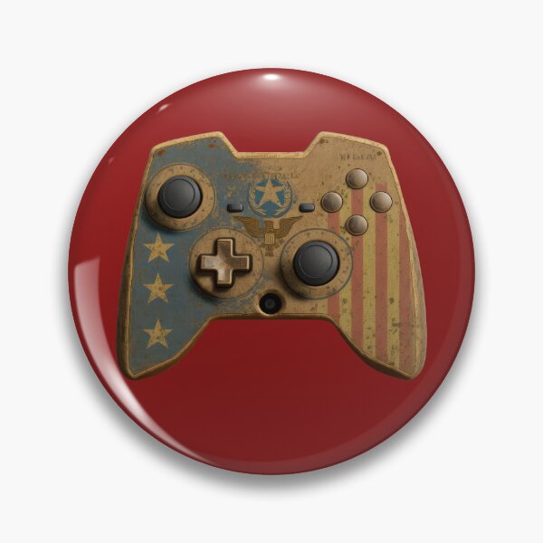 Item preview, "Old Glory" Gaming Controller designed and sold by DeRosa3DDesigns.