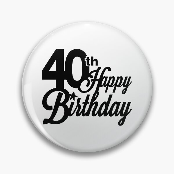 Item preview, 40th Birthday T-Shirt, Birthday T-Shirt, Happy Birthday T-shirt, Birthday Gift, Design for Man and Ladies ,Boy and Girl ,Classic T-Shirt Gift designed and sold by sixday 7day.