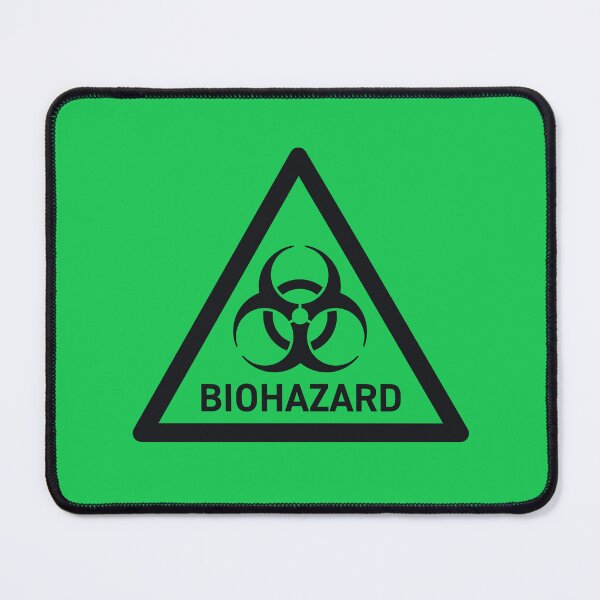 Item preview, Biohazard Safety Warning Sign Triangle With Text Green designed and sold by VoodooCircus.