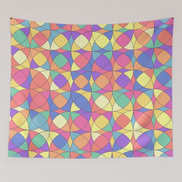 Item preview, Colorful Mosaic Pattern designed and sold by stylebytara.