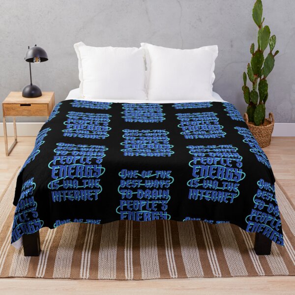 Item preview, Energy Vampire, Online Edition (Blue) designed and sold by spookyhobbit.