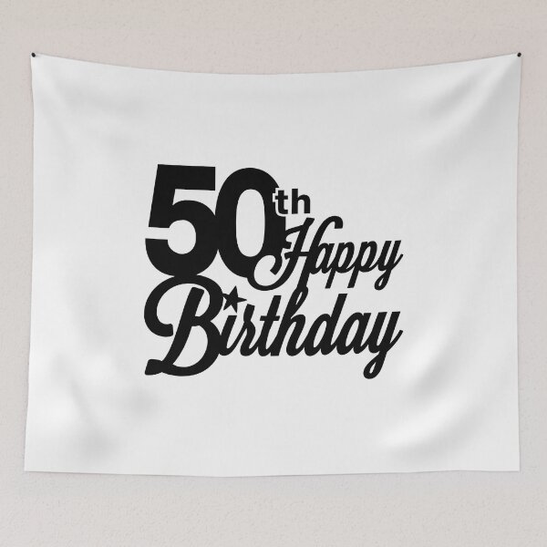 Item preview, 50th Birthday T-Shirt, Birthday T-Shirt, Happy Birthday T-shirt, Birthday Gift, Design for Man and Ladies ,Boy and Girl ,Classic T-Shirt Gift designed and sold by sixday 7day.