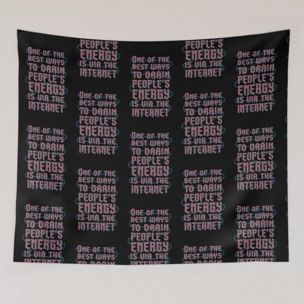 Item preview, Energy Vampire, Online Edition (Retro Red) designed and sold by spookyhobbit.