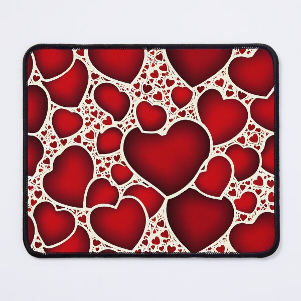 Artikelvorschau, Valentines Day Love Red and White Romance entworfen und verkauft von digitalvintage.