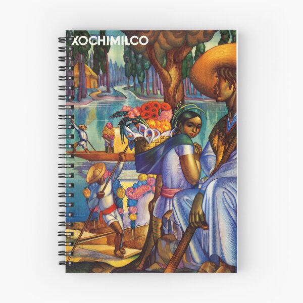Item preview, MEXICO XOCHIMILCO City 1941 Old Travel Poster designed and sold by retroposters.