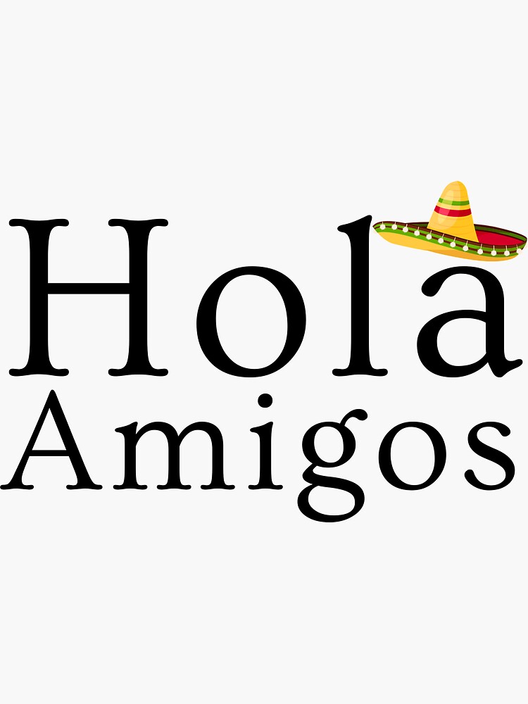 Hola Amigo Christmas Gift Card