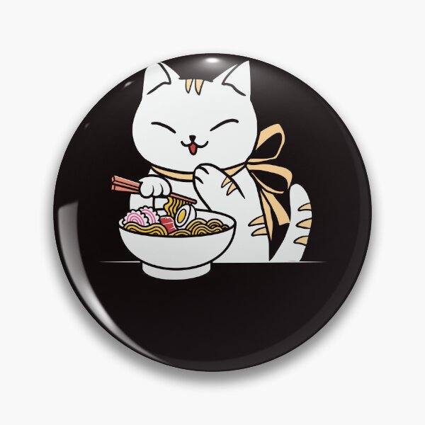 Item preview, Ramen Cat T-shirt, Cat shirt, funny ramen shirt designed and sold by Abdo73.