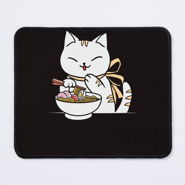 Item preview, Ramen Cat T-shirt, Cat shirt, funny ramen shirt designed and sold by Abdo73.