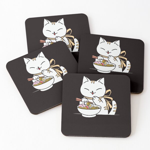 Artikelvorschau, Ramen-Katzen-T-Shirt, Katzen-Shirt, lustiges Ramen-Shirt entworfen und verkauft von Abdo73.