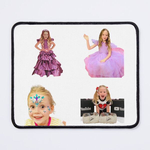 Item preview, like nastya gorgeous gorgeous like nastya saying hello with youtube silver play botton, like nastya blue crown designed and sold by theJuniorJams.