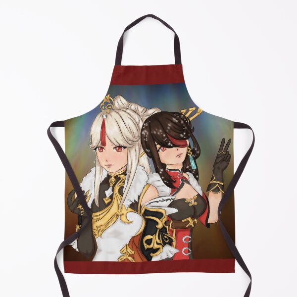 Item preview, NingGuang and Beidou - Genshin Impact  designed and sold by shahdraws.