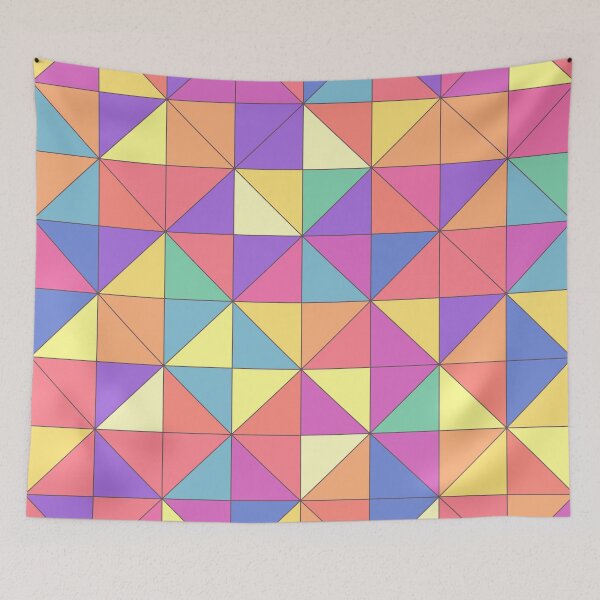 Item preview, Colorful Mosaic Pattern designed and sold by stylebytara.