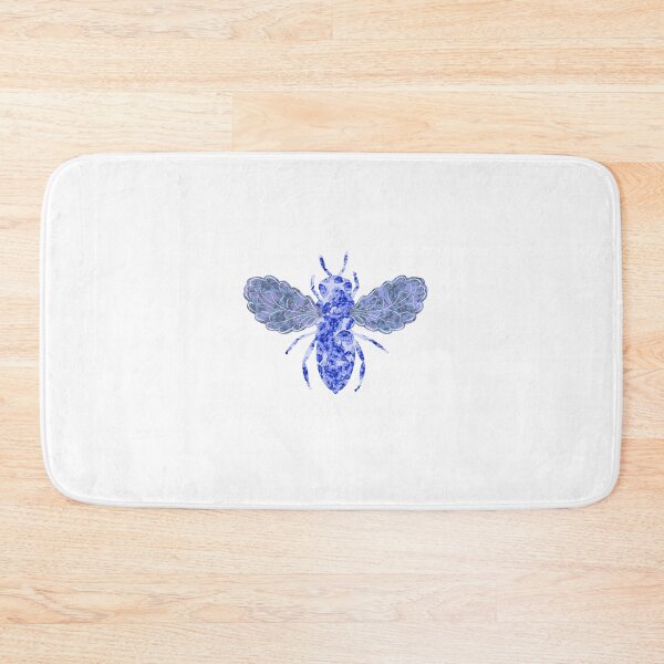 Item preview, Very Busy Bee-Shades of Blue designed and sold by WhimsyLetters.