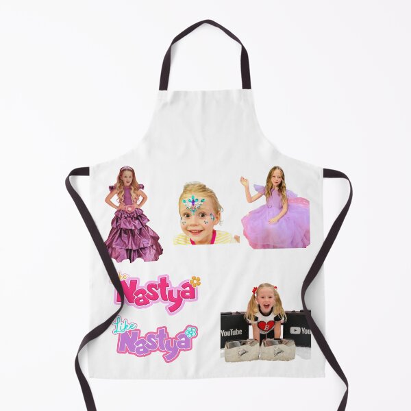 Item preview, like nastya gorgeous gorgeous like nastya saying hello with  blue crown,nastya logo designed and sold by theJuniorJams.